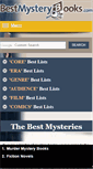 Mobile Screenshot of bestmysterybooks.com